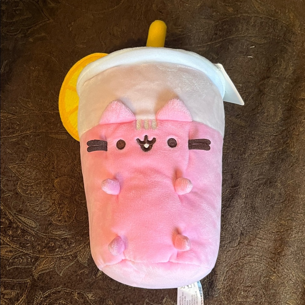 Pusheen Pink Lemonade Plush